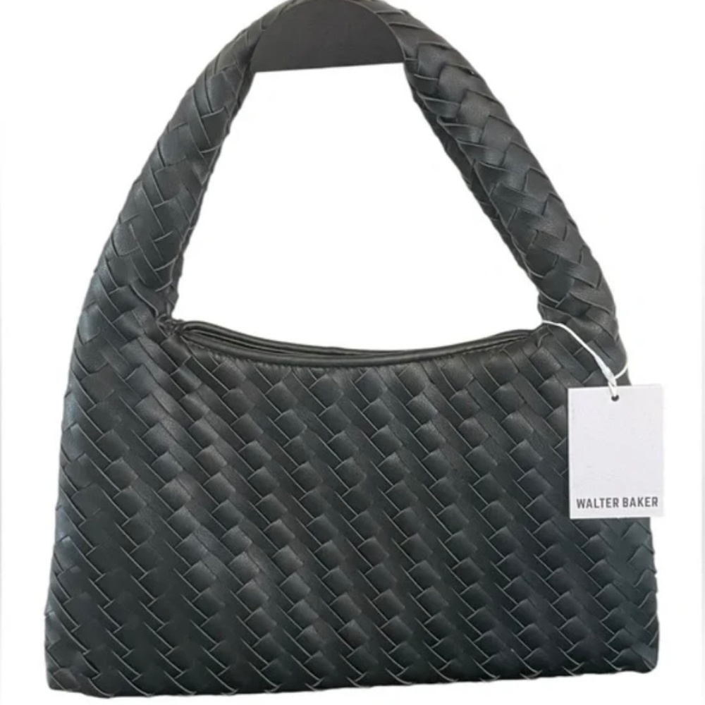 Walter Baker | Woven Leather Top Handle Bag NWT